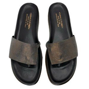 DONALD J PLINER Fifi Sandal 8.5 Copper Metallic